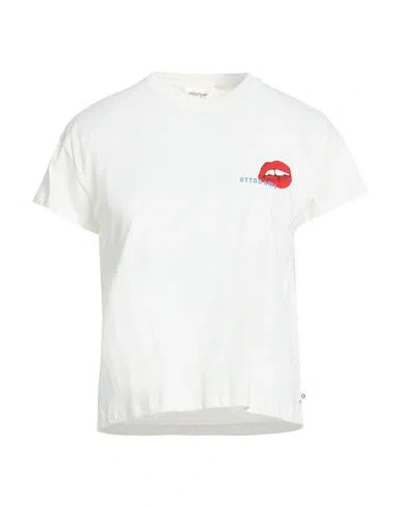 Ottod'ame Woman T-shirt White Size 12 Cotton