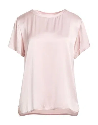 Ottod'ame Woman Top Antique Rose Size 10 Viscose In Pink