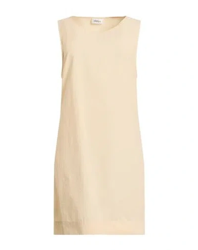 Ottod'ame Woman Top Beige Size 8 Cotton In Brown