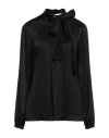 Ottod'ame Woman Top Black Size 10 Viscose