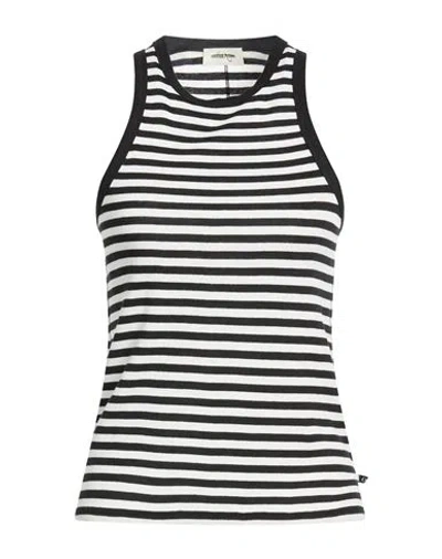 Ottod'ame Woman Top Black Size 12 Cotton