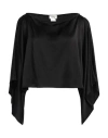 Ottod'ame Woman Top Black Size Onesize Viscose