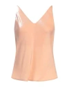 Ottod'ame Woman Top Blush Size 12 Viscose, Polyester In Pink
