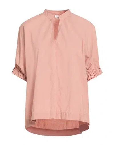 Ottod'ame Woman Top Blush Size 8 Cotton In Pink