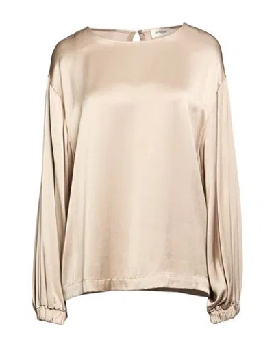 Ottod'ame Woman Top Bronze Size 10 Viscose In Neutral