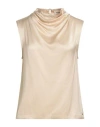 Ottod'ame Woman Top Cream Size 12 Viscose