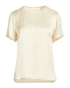 Ottod'ame Woman Top Cream Size 12 Viscose In White