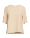 Ottod'ame Woman Top Cream Size 8 Polyester