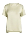 Ottod'ame Woman Top Light Green Size 10 Viscose
