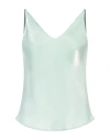 Ottod'ame Woman Top Light Green Size 12 Viscose, Polyester