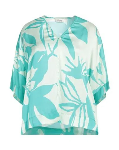 Ottod'ame Woman Top Light Green Size 6 Viscose