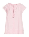 Ottod'ame Woman Top Light Pink Size 10 Cotton