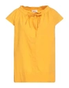 Ottod'ame Woman Top Marigold Size 10 Cotton In Yellow