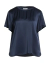 Ottod'ame Woman Top Midnight Blue Size 8 Viscose