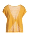 Ottod'ame Woman Top Off White Size 8 Linen In Off White