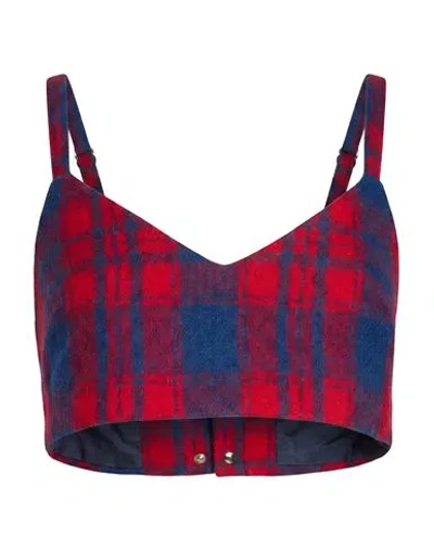 Ottod'ame Woman Top Red Size 4 Virgin Wool