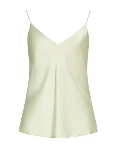 Ottod'ame Woman Top Sage Green Size 8 Viscose