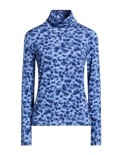 Ottod'ame Woman T-shirt Blue Size 10 Viscose, Elastane