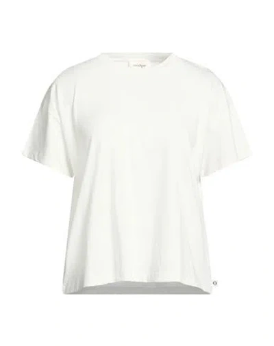 Ottod'ame Woman T-shirt Off White Size 10 Cotton