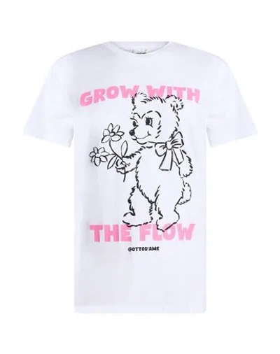 Ottod'ame Woman T-shirt White Size 10 Cotton