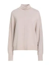 Ottod'ame Woman Turtleneck Blush Size 4 Virgin Wool, Acrylic