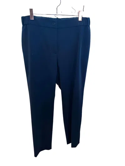 Ottod'ame Women's Katie Pants In Navy In Burgundy