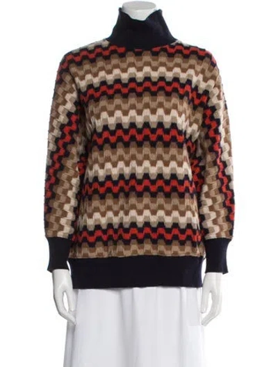 Pre-owned Ottod'ame Wool Printed Sweater In Multi