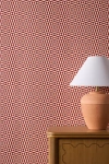 Ottoline Broken Dishes Wallpaper In Burgundy