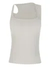 Ottolinger Asymmetric Tank Top In White