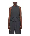 Ottolinger Asymmetrically Designed Vest In Black