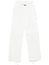 Ottolinger Baggy Cargo Trousers In White