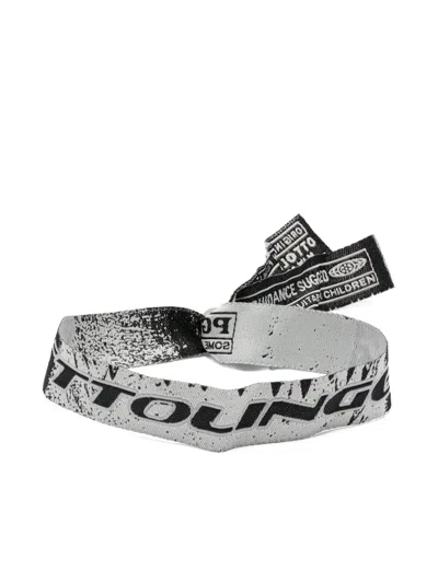 Ottolinger Beaded Logo Bracelet In Gray