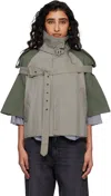 Ottolinger Stand-collar Jacket In Green