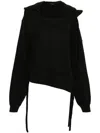 Ottolinger Deconstructed Cotton Hoodie