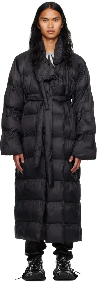 Ottolinger Black Laced Puffer Coat