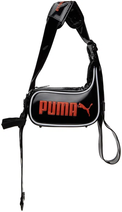 Ottolinger Black Puma Edition Mini Racer Bag In Puma Black