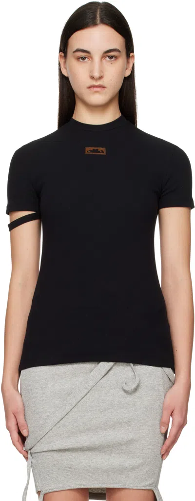 Ottolinger Black Rib T-shirt
