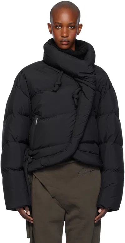 Ottolinger Black Strappy Puffer Jacket
