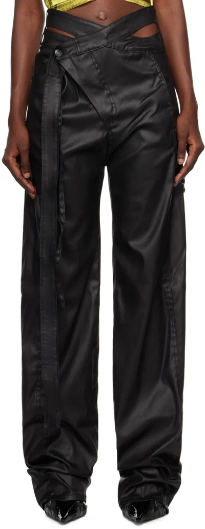 Ottolinger Black Wrap Jeans