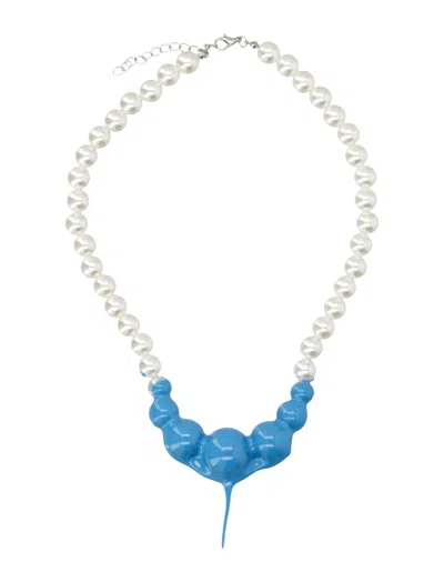 OTTOLINGER BLUE PEARL NECKLACE