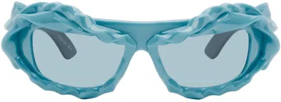 Ottolinger Geometric Frame Sunglasses In Blue