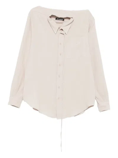 Ottolinger Button-down Shirt In Neutral