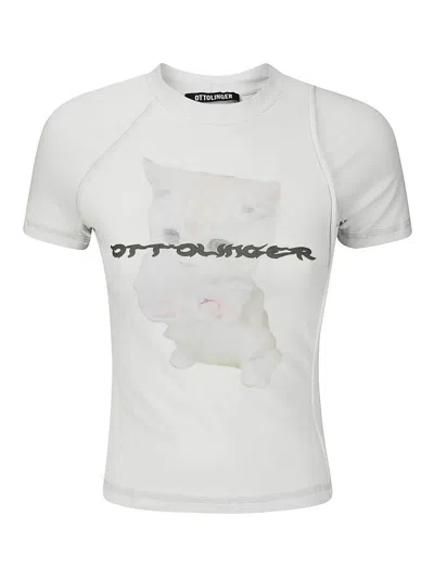 Ottolinger Deconstructed T-shirt In Gray
