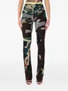Ottolinger Women S Mesh Pants Morph Camo In Multi