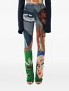 Ottolinger Julien Ceccaldi Multicolor Printed Pants In Multi