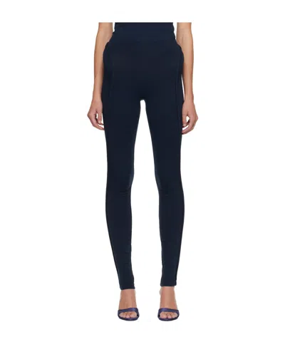Ottolinger Casual Pants With Elastic Waistband In Blue