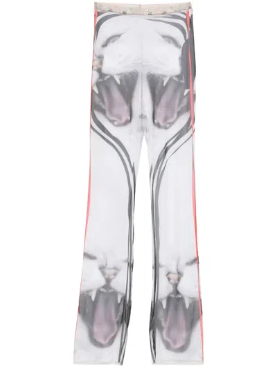 Ottolinger Pantaloni Mesh In White