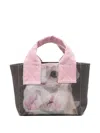 Ottolinger Cat-print Tote Bag In Gray