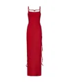 Ottolinger Charmed Long Dress In Red