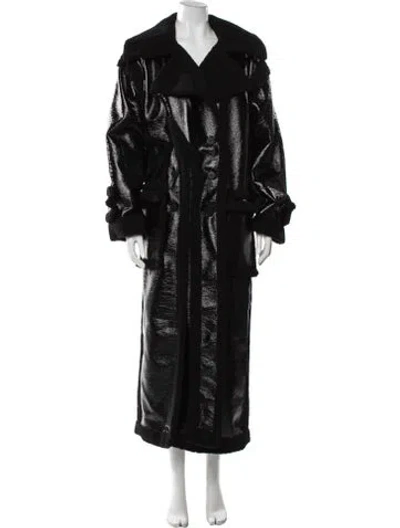 Pre-owned Ottolinger Coat W/ Tags In Black